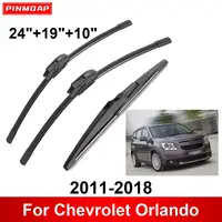 3PCS Car Wiper For Chevrolet Orlando 2011-2018 Front Rear Wiper Blades Brushes Auto Accessories 2013 2014 2015 2016 2017 2018 1
