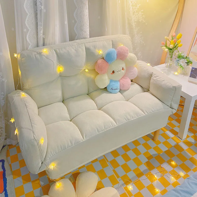 

Роскошный складной диван-органайзер в скандинавском стиле, роскошный длинный диван для ленивых, минималистичный для чтения, мебель для гостиной