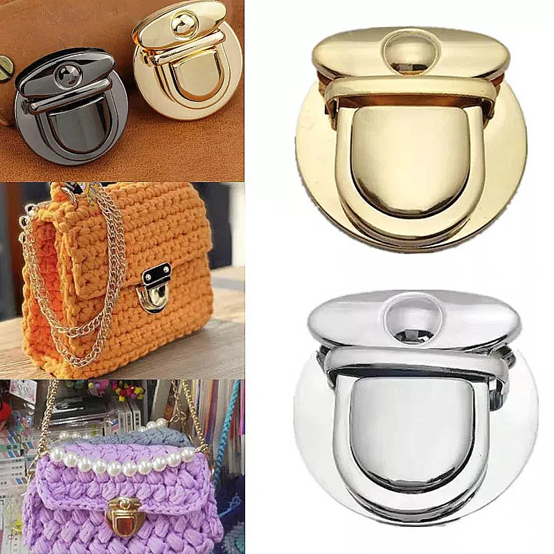 Bag Buckle Twist Lock Snap Clasps Closure Bag Purse Snap Clasps