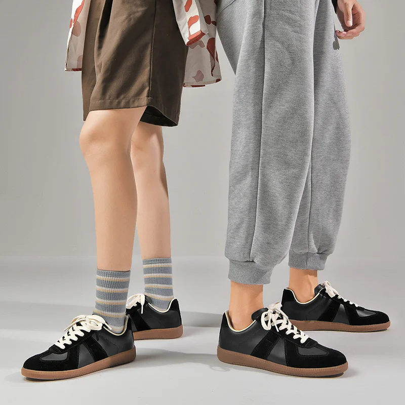 Heightening Little White Shoes Women's Casual Board Couple Retro Sports Men Dexun Shoes mens shoes