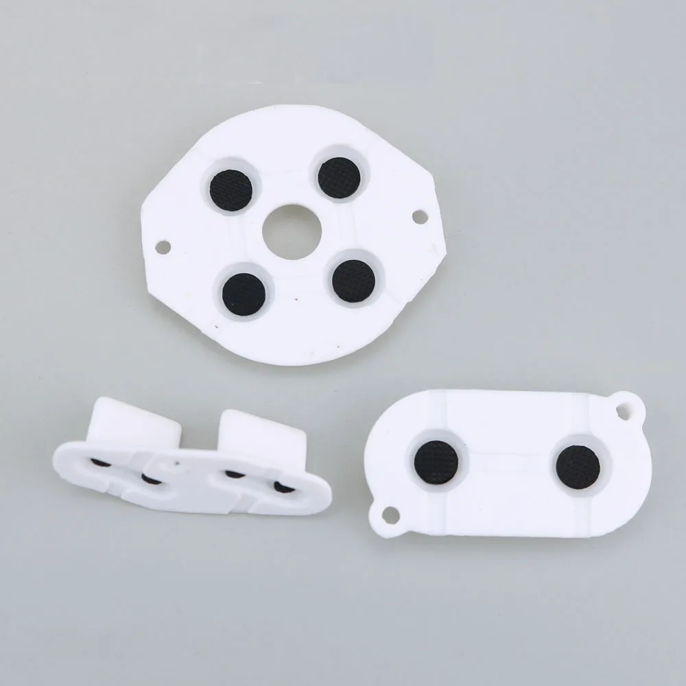 

100 шт., цветные телефонные кнопки для игровой консоли Gameboy GB, замена проводящей резины