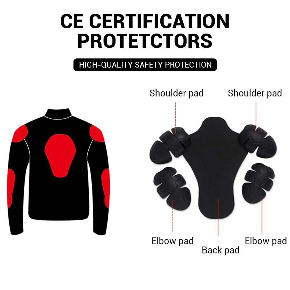 DUHAN Women Motorcycle Jacket Men Motorcycle Armor Protector Summer Mesh Breathable Vintage Jacket Equipment