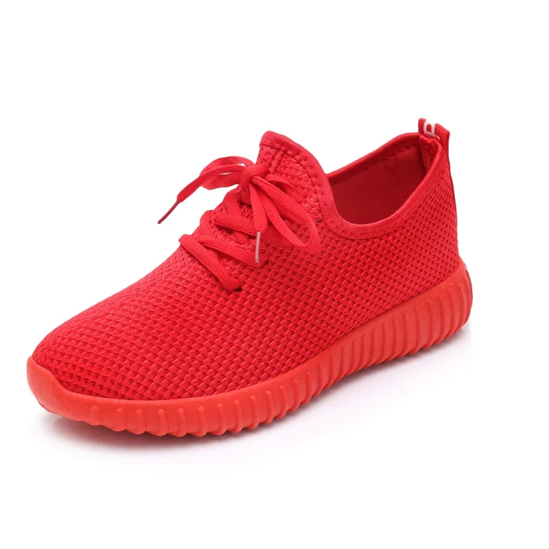 Women's Vulcanize Shoes 2025 Autumn Sneakers Solid Black Red Shoes Gym Fitness Trainers Walking Sport Shoes Female Zapatos Mujer - 5