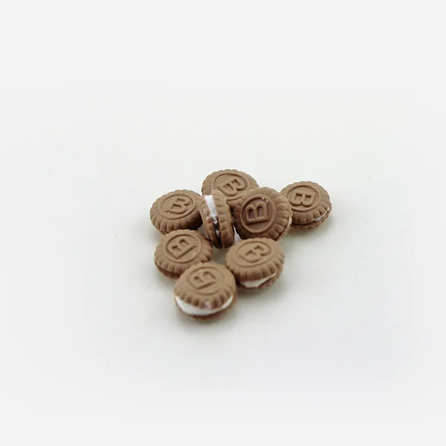 인형의 집의 달콤한 즐거움을 위한 BJD 미니 와플과 쿠키 장난감