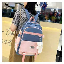 High Capacity Backpack New Multi-Pocket Mochilas School Bags Waterproof College Book Bag Lady