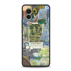 Claude Monet Art Black Soft Silicone Phone Case for Mi 11X (A1)