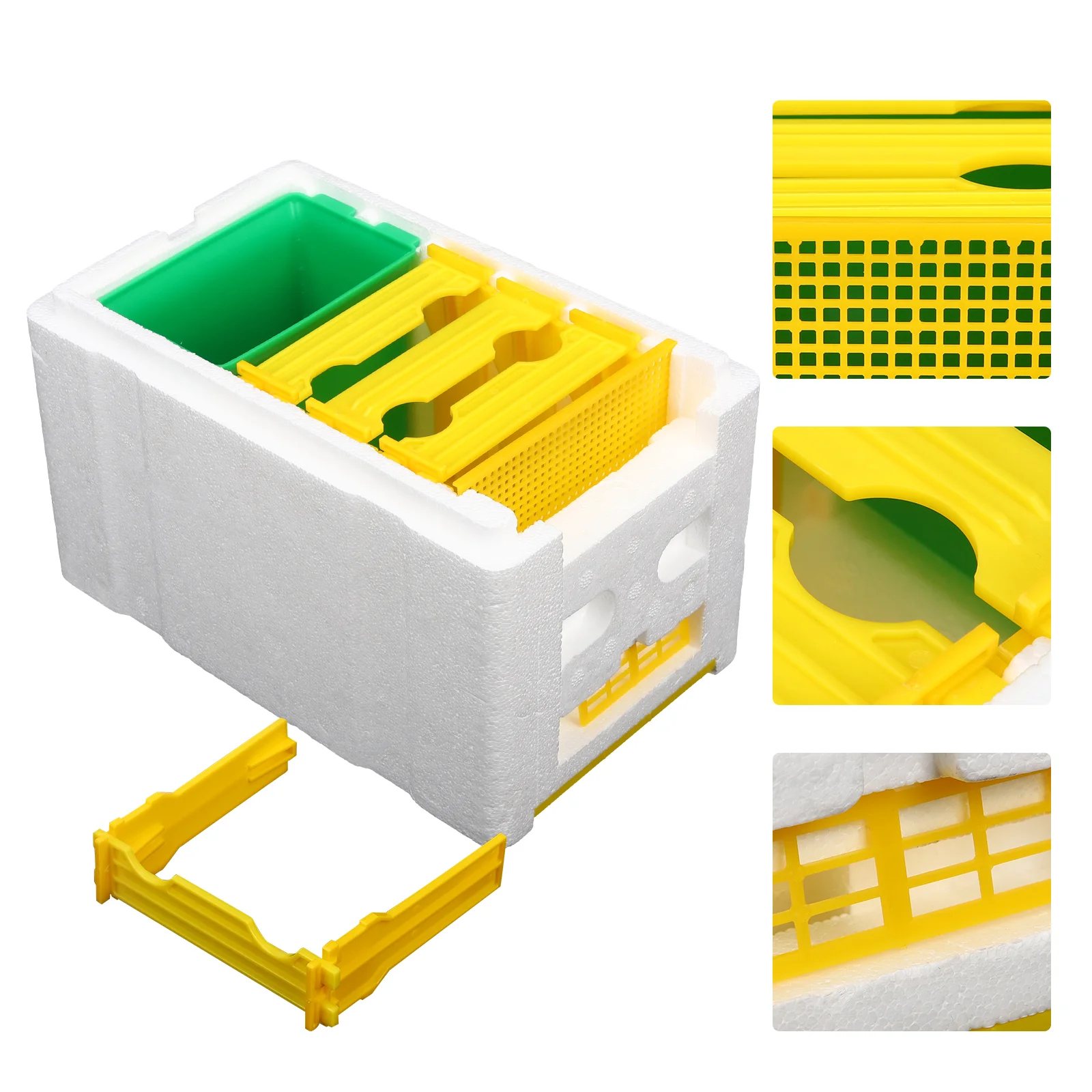 

Simple To Use Beehive Reusable Bee Breeding Box Portable Hive Plastic Bee Mating Box