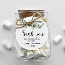 100 Stks/set Custom Favor Tags Gepersonaliseerde Cirkel Bruiloft Tags Met Gat Uw Tekst Of Logo Handmand Bedankt Etiketten
