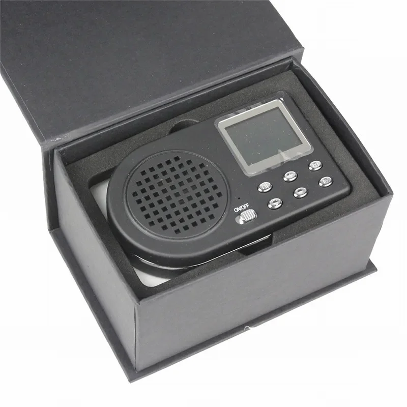 Appelant MP3 électrique Pour Chasse Aux Oiseaux Avec Télécommande & écran LCD