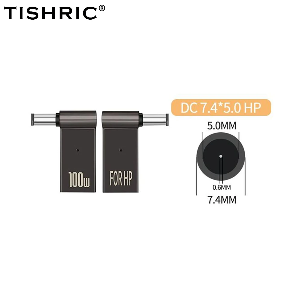 100W 5A PD Laptop Charger DC to Type C Adapter