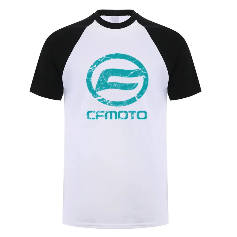 Cfmoto T 셔츠 패션 남자 여름 짧은 소매 코 튼 T-셔츠 멋진 Cfmoto 남자 의류 Tshirt