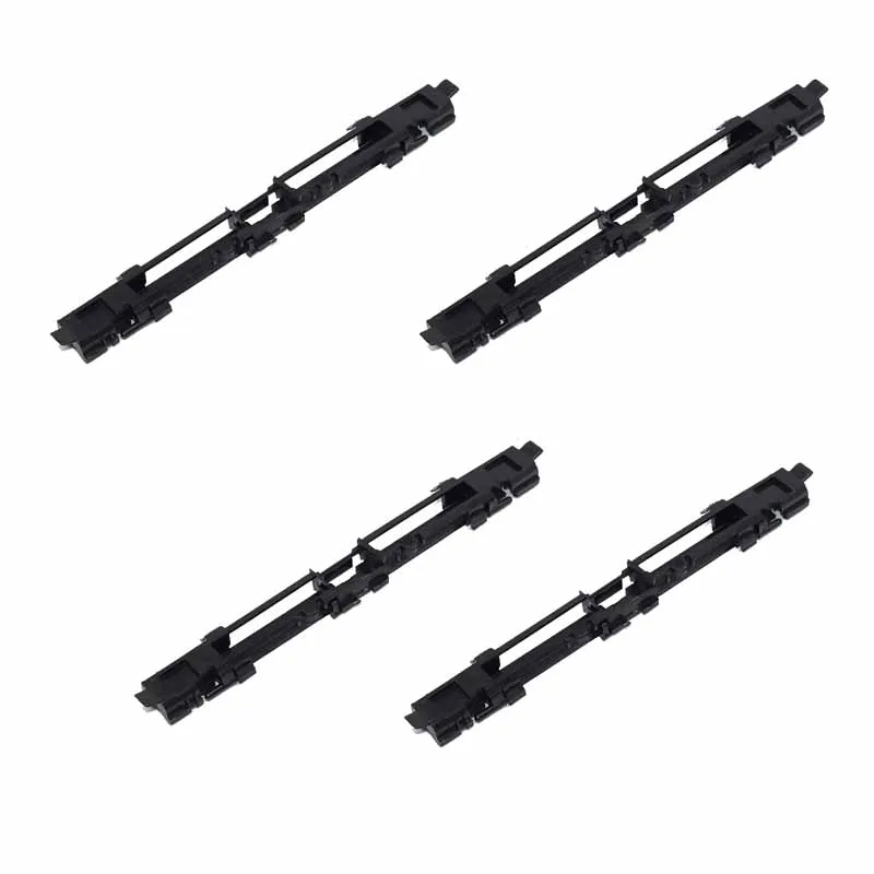 KIMISS h copertura tetto 4 pezzi Car Roof Carrier Cover Rail Trim