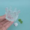 Cosmetic Egg Storage Box Beauty Sponge Stand Glass Storage Case Makeup Blender Puff Holder Empty Cosmetic Transparent Puffs Box 2