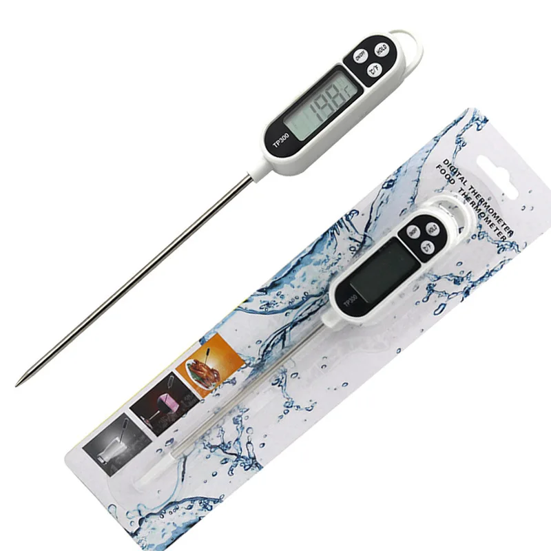 Digital Kitchen Food Thermometer 1-10P TP300 Water Oil Thermometer for Meat Cooking Food Probe BBQ Electronic Oven Kitchen Tools