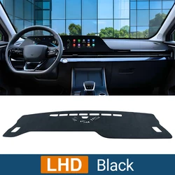 Advanced Car Dashboard Sun Shade Non - slip Mat Cover Accessories (Black LHD)