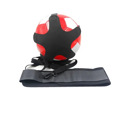 Football Kick Trainer Adjustable Soccer Trainer Belt Nylon Cloth Elastic Belt Elastic Auxiliary Fitness