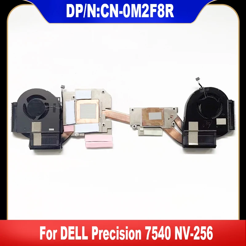 Ventilador de Refrigeração Original para Dell Precision 7540 Nv256 Dissipador de Calor Cn0m2f8r M2f8r Alta Qualidade Novo