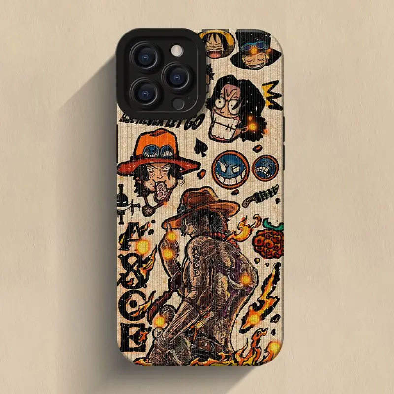 

Silicone Mobile Phone Case Cartoon One Piece Zoro Nami Creative Animation Peripheral Couple IPhone13 Pro Max/12 Protective Cover