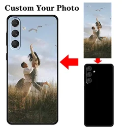Personalized Soft TPU Protective Phone Case - Customizable Black Back Cover - Poco M7 4G (Custom DIY Case)
