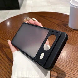 Magsafe Magnetic Wireless Luxury Matte Phone Case with Bumper Back Cover - Google Pixel 8 Pro (WCBlack)