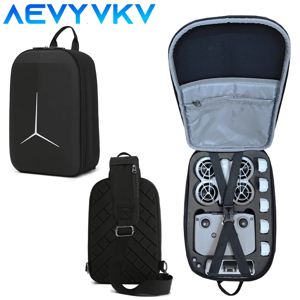 Fashionable Chest Bag for DJI NEO Portable Shoulder Box with 9 Electric Storage Bags and Backpack Accessories
