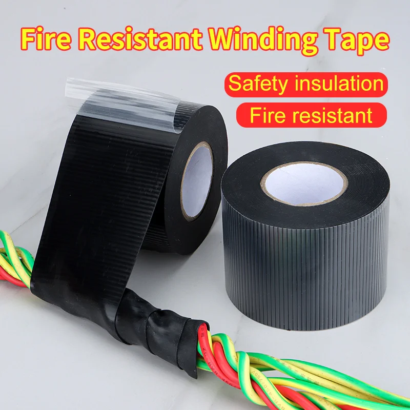 Electrician Tape - Insulated, Waterproof, Lead-free, Cloth - For Electrical Wiring & Repairs - Suitable for Professionals & DIY 3