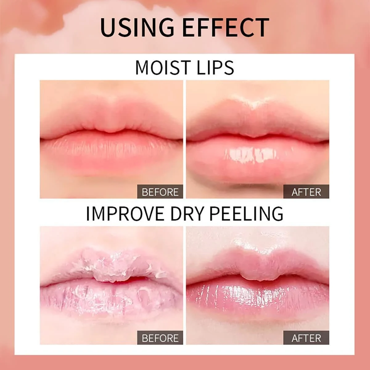 Ser instant pentru buze, volumizare, ulei esențial, reducerea liniilor fine, luciu, creșterea elasticității, hidratare, iluminare sexy_voghion.com