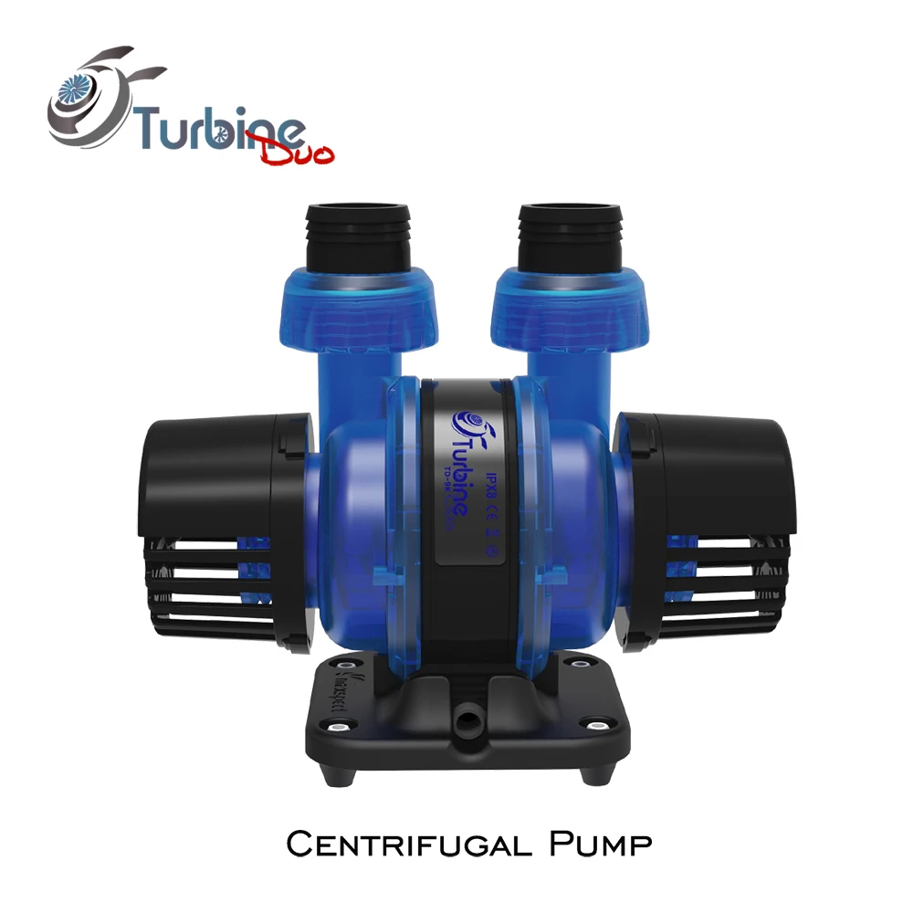 Turbinedoublepumpseawateraquariumcirculationpumpforfreshwater
