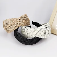 1/4 PCS Wide Brimmed Hair Hoops Braids Pattern Head Hoop Simple Style Hair Band Nonslip Knotted Hair Accessories For Women - Image 5