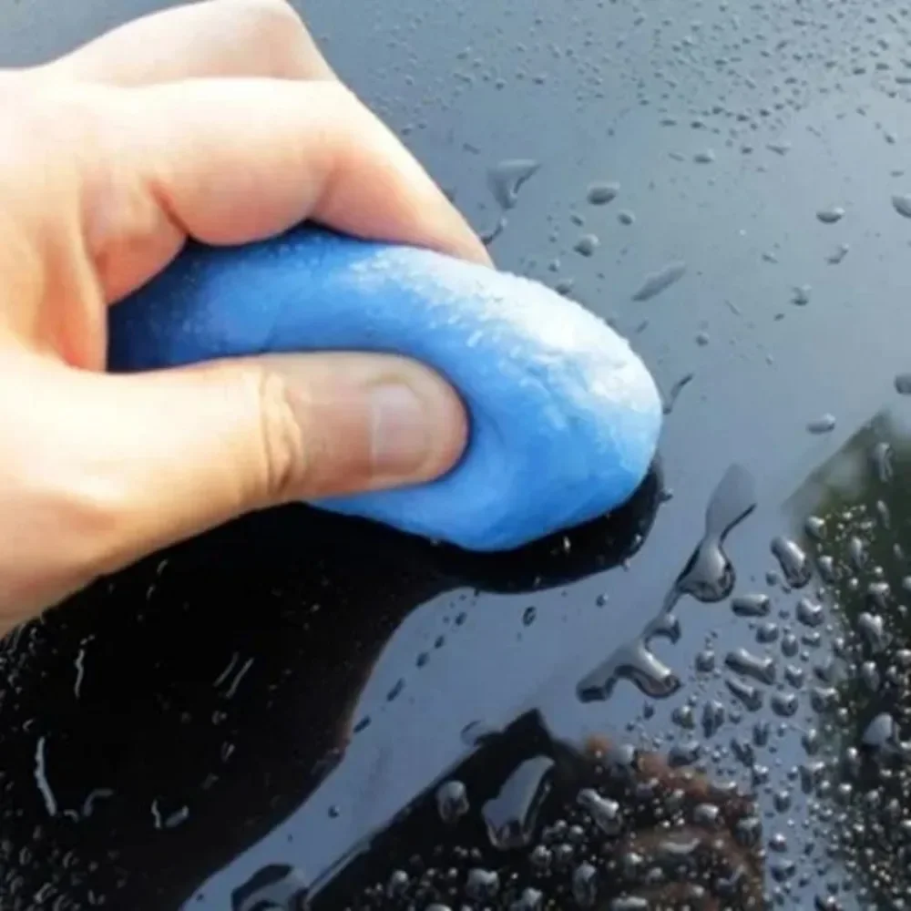 100g Car Wash Cleaning Clay Magic Washer Sludge Mud Polish car cleaning tool car cleaning clay bar cleaning magic mud car detailing cleaner car cleaning gel Automotive Styling Clean Tools Accessories for Remove Auto Detailing