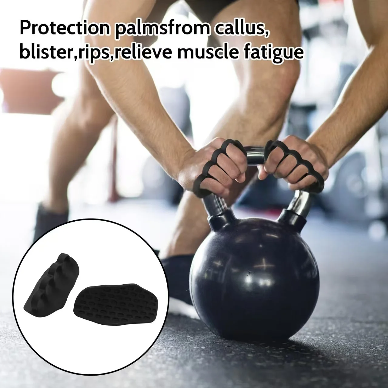 Silicone Fitness Gloves for Cross Training and Gymnastics