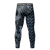 Cody Lundin Men's Jiu Jitsu Spats Stappling Compression Tights Pant Training BJJ No Gi Grappling Leggings Gym Fitness Trousers 3