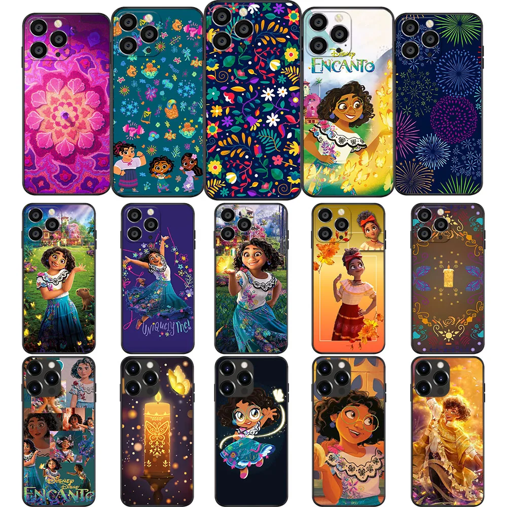 Ny-48 Encanto Mirabel Madrigal Custodia Morbida Per Iphone 11 12 13 14 15 Mini Pro Max Plus