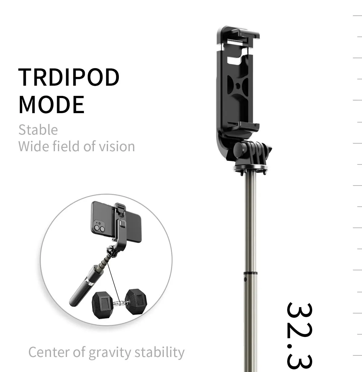 Rallonge Pour Perche à Selfie - 15 Cm, Filetage 1/4", Compatible Trépieds, Appareils Photo Et Stabilisateurs - 11