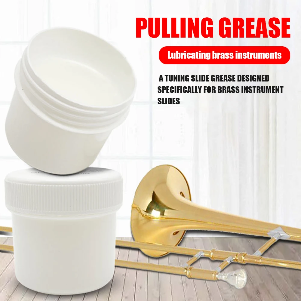 Valve Lubricating Oil Trombone Slide Grease Trumpet Lubricate Slide Grease Tuning Lube Tuning for Trumpet/Trombone/Tuba/Euphonium