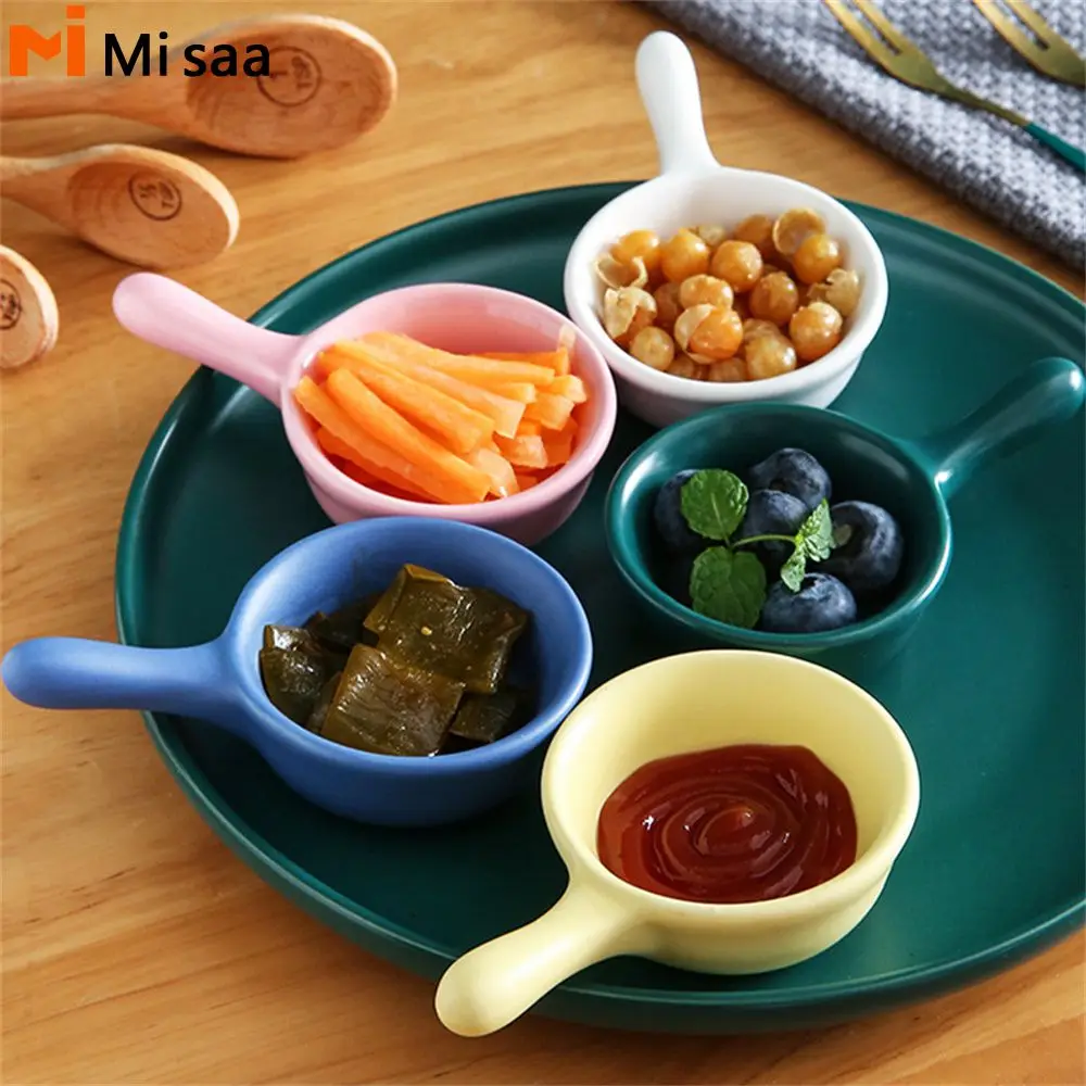 가정용 주방 그릇 및 쏘서 내구성 플라스틱 전채, 원형 쏘서 흰색 플라스틱 쏘서, 소스 쏘서, 2023
