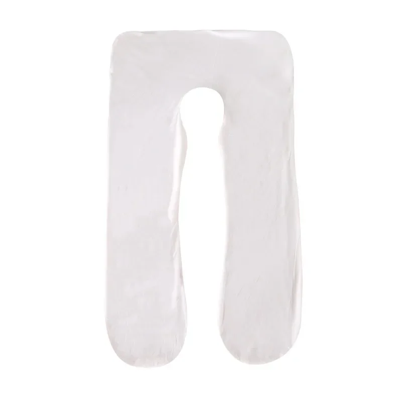 U-shaped Crystal Velvet Maternity Pillow Removable Wash Pillow Case Comfortable and Breathable