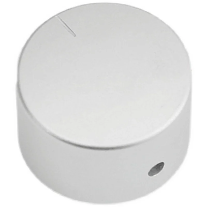 

Silver Diameter 38mm High 25mm With Scale All Aluminum Solid Spherical Surface Audio Amplifier Volume Potentiometer Knob