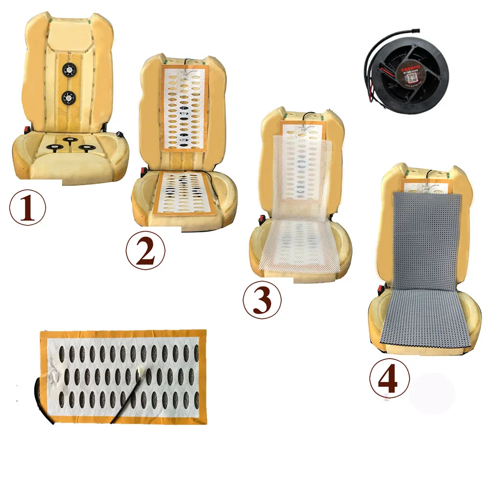

New Arrival Electric Ventilation System & Heating Pad For Driver And Passenger Seat