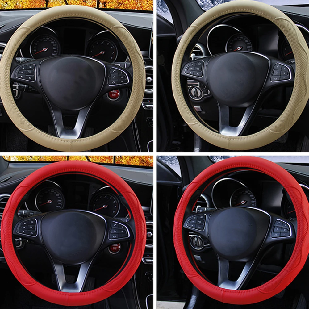 Coprivolante Per Auto A 10 Colori Treccia Volante Universale Sul Volante Moda Antiscivolo Funda Volante Auto Car Styling
