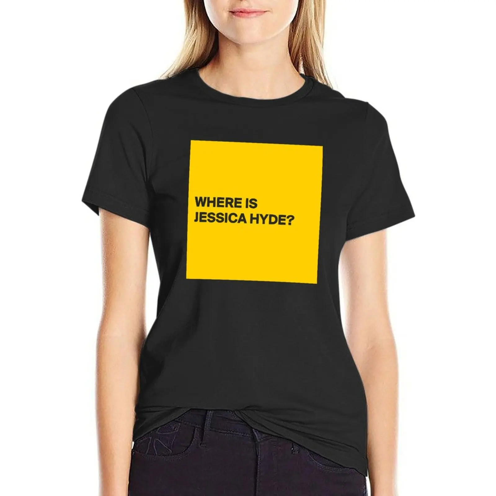 

where is jessica hyde T-Shirt Short sleeve tee aesthetic clothes summer top cute clothes tshirts woman