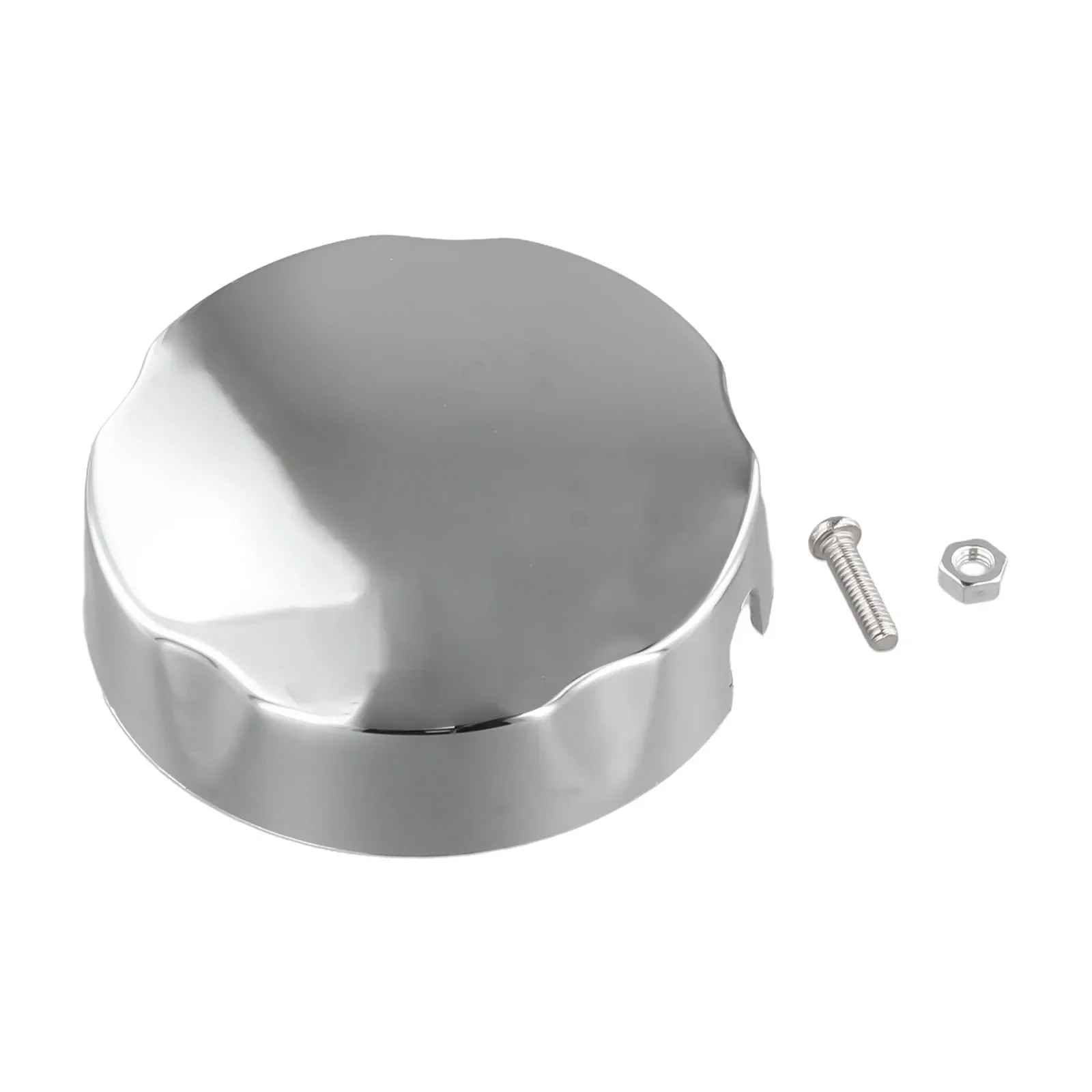 Bathtub Knob Bath Control Knob Chrome Finish Easy To Install Indented Grip