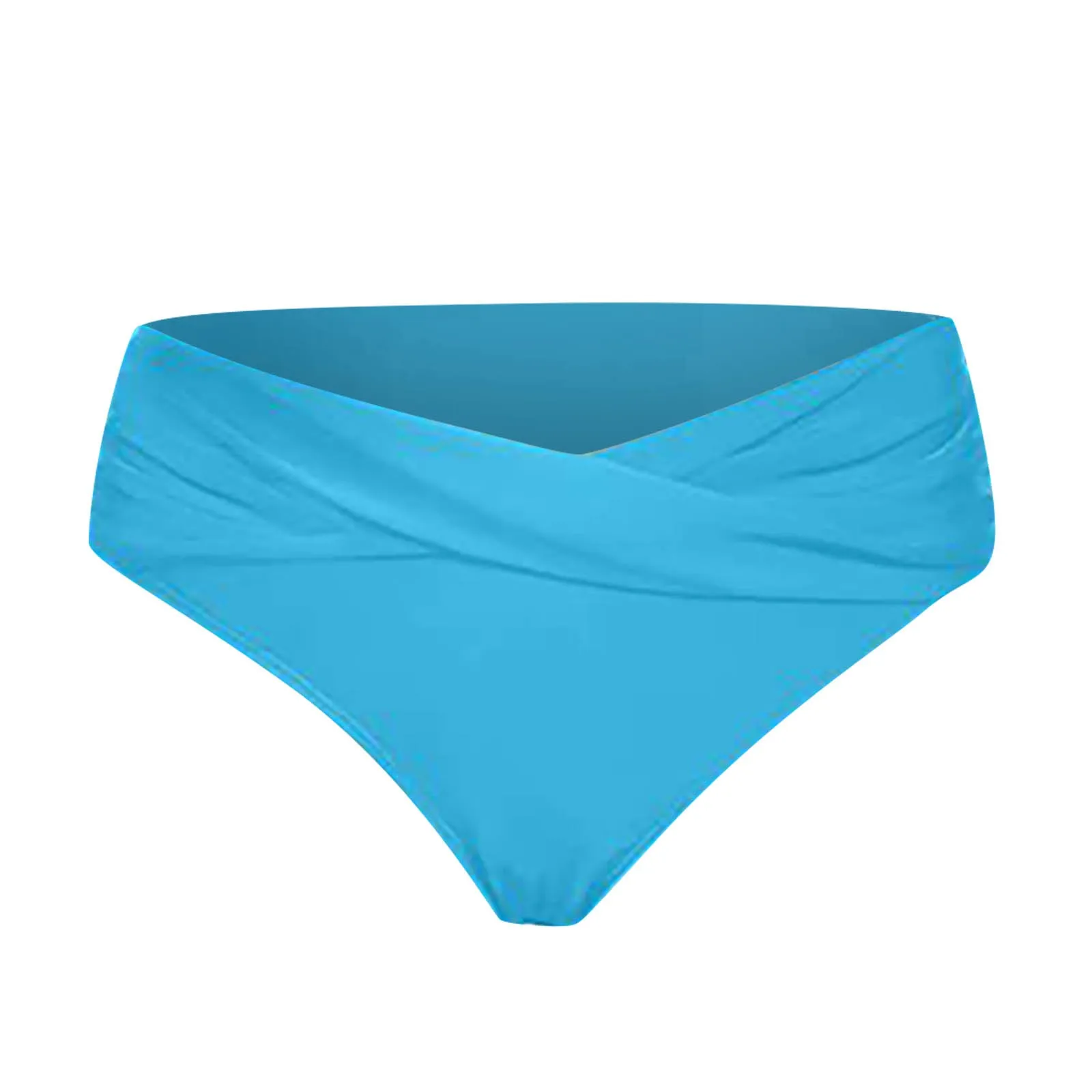 Women's Various Patterns Classic High Quality Low Waist Ruched Bikini Panties Fashionable Summer Thin Comfy Swimsuit Briefs
