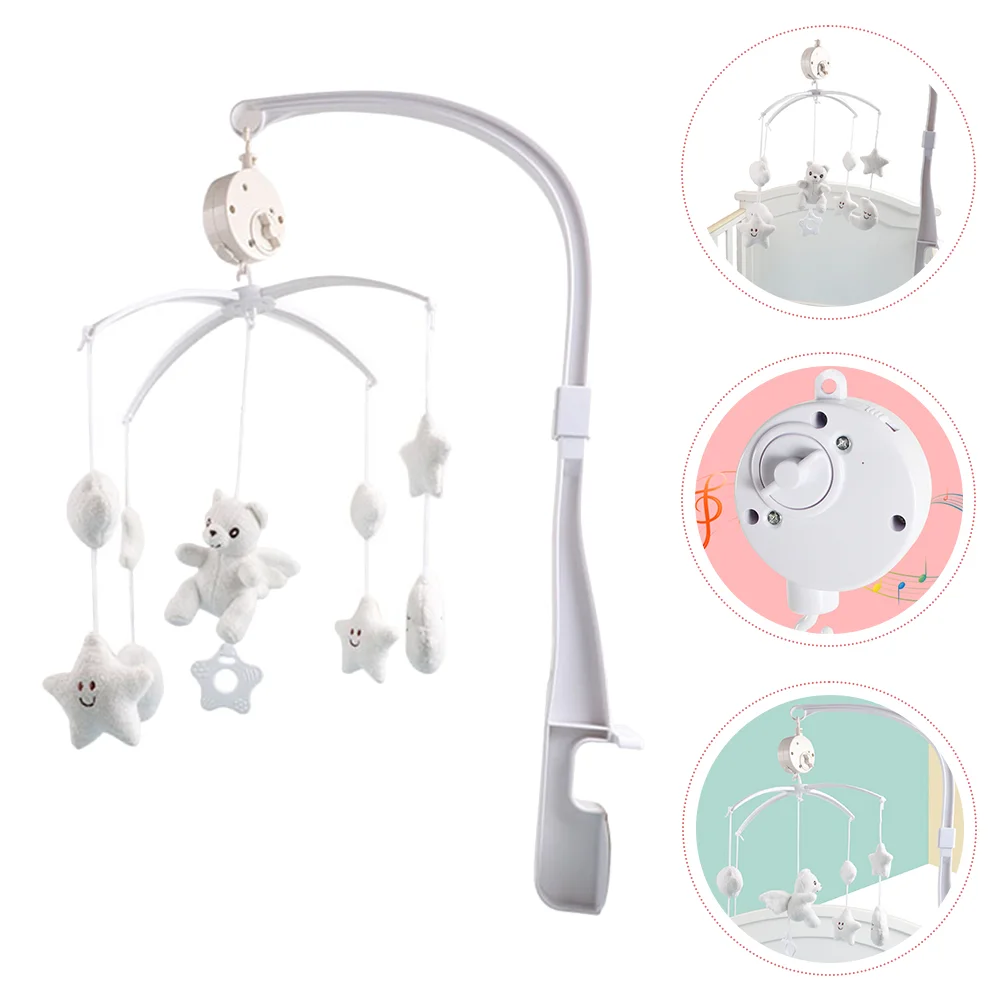 

Bed Bell Girl Toys Music Crib Mobile Boy Baby Nursery Polyester Cot Shower Gifts Newborn Mobiles Hanging