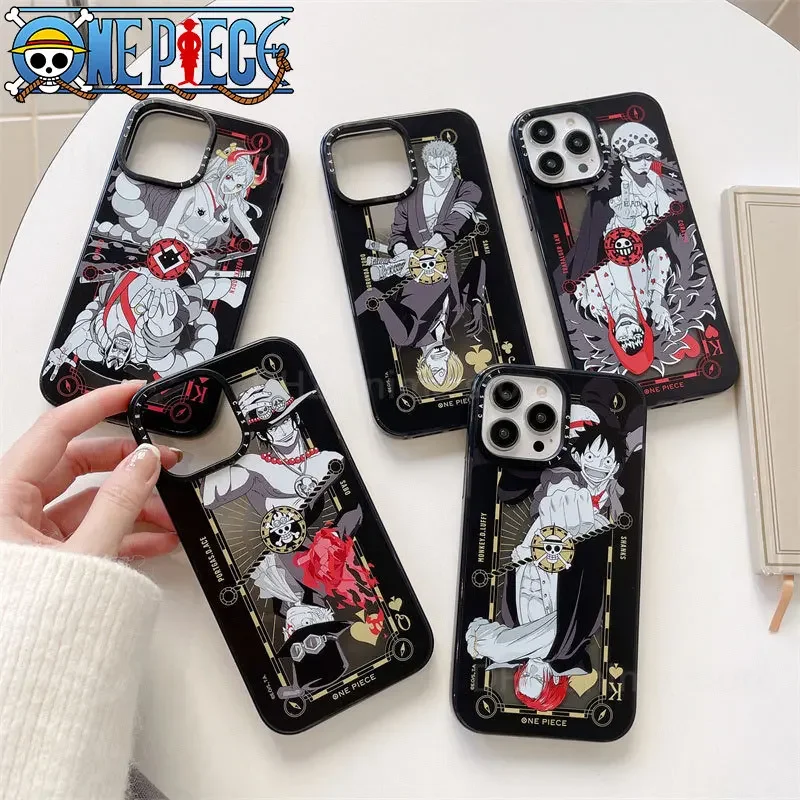 One Piece Luffy Silicone Phone Case for IPhone 14 Plus 13 12 11