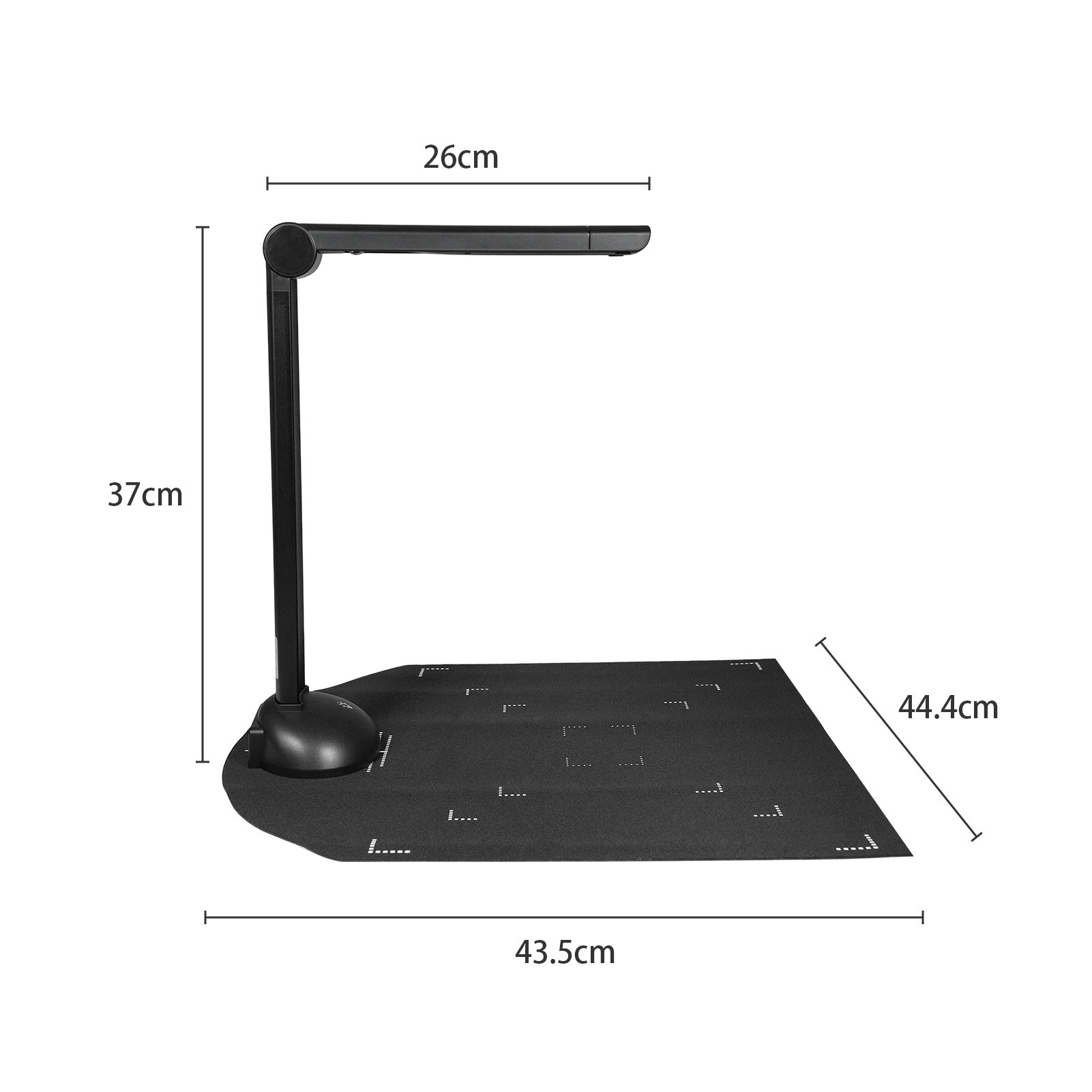 H6 Document Camera Book Scanner A3 A4 Size with LED Fill Light HD 16 Mega-pixels High Speed Scanning Support Multi-Language OCR