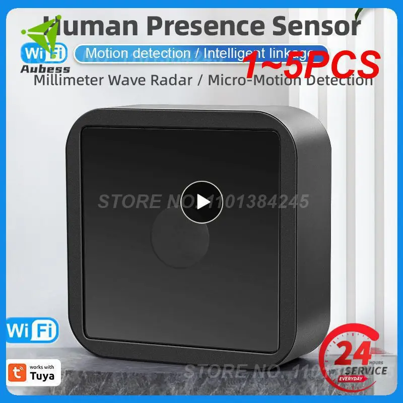 

1~5PCS Tuya WiFi/ 3.0 Smart Human Presence Smart Home Automation Sensor Detector Wireless Mini Microwave Motion