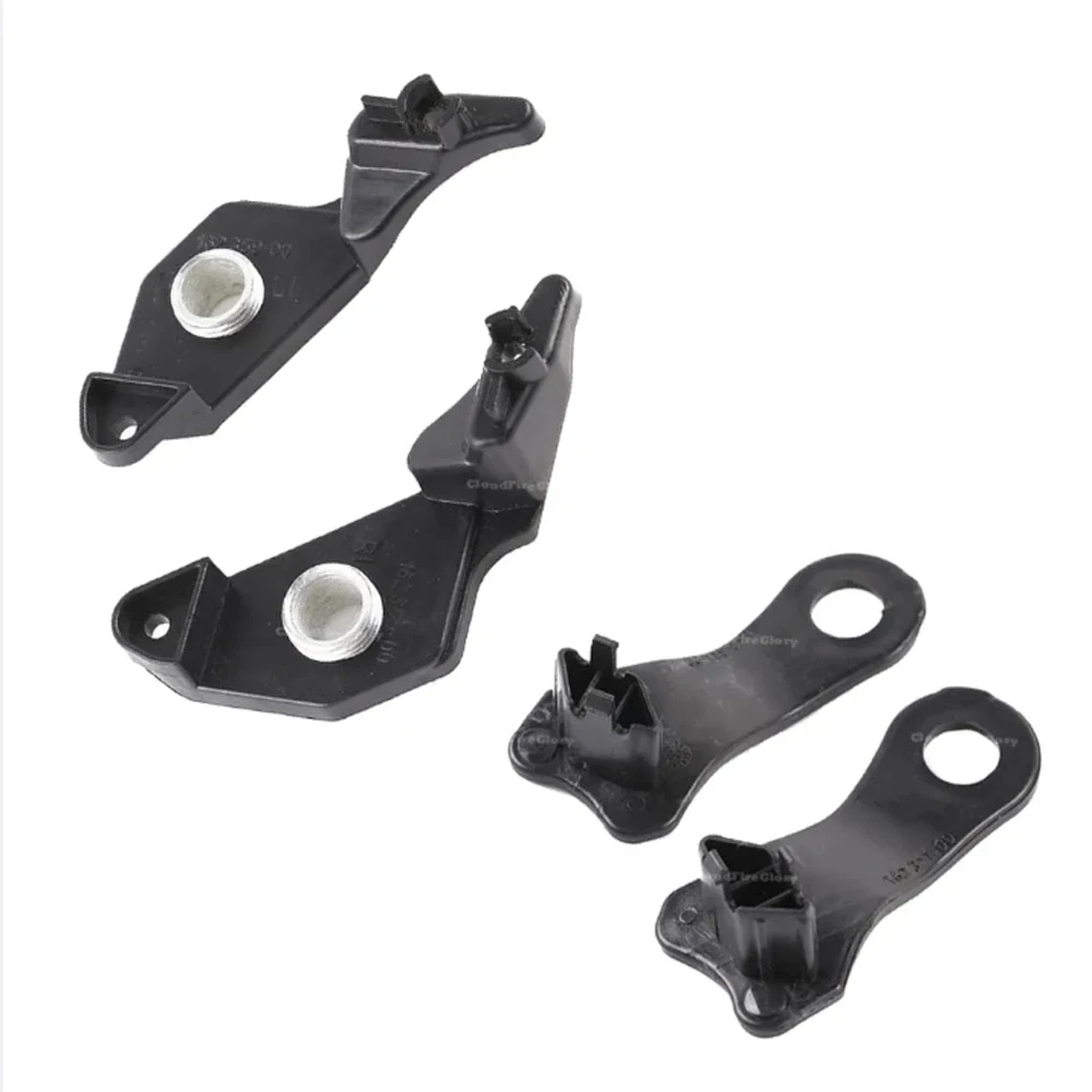 63126941478 63126942478 6312694963 63126949634 4Pcs Front Left Right Headlamp Repair Kit Bracket Clip For BMW 5 Series E60 E61
