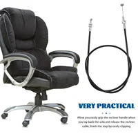 Hairdressing Chair Recliner Lever Cable Replacement Parts Salon Chair Foot Rest and Styling Chair Accessories Barber Chair Plast 2