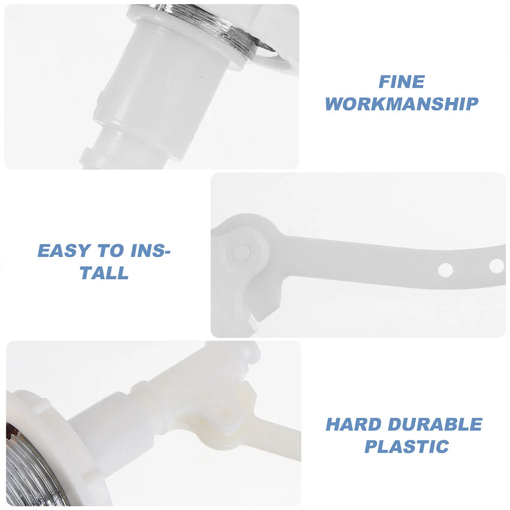 Toilet flush button Toilet Water Tank Push Buttons Sturdy Push Button Rod Closestool Tank